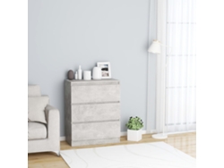 Lovely Home Aparador 60X35X76 Cm Derivados de Madera Gris Cemento