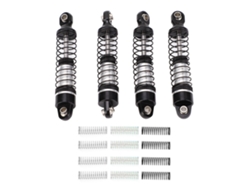 Amortecedor De Choque Rc Frontal Traseiro Com Molas 0.55 0.65 0.75 Metal Preto Peças De Upgrade