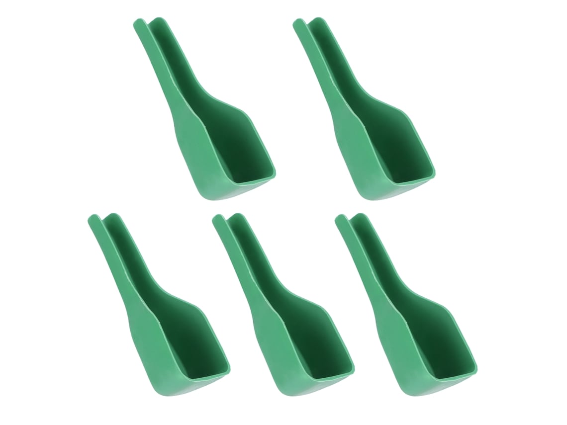 5 Cucharas Para Alimentar Pájaros, Cuchara De Plástico, Pala, Accesorios Para Jaula/comedero