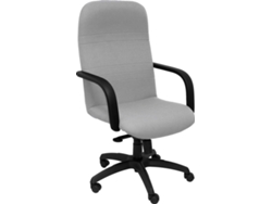 Silla de Escritorio Ejecutiva PYC Letur Gris (Brazos Fijos - Tejido)