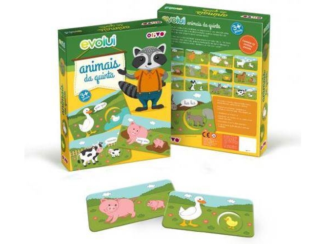 Juego Educativo OLIVO Animales de la Granja