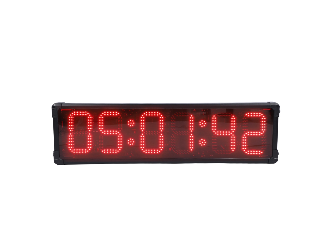 Reloj cronometrador para eventos deportivos con doble LED