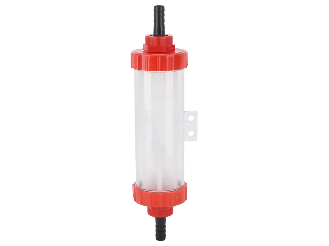Filtro De Malla En Línea De Nailon Transparente Para Bomba De Agua De Riego De Jardín G1/2 14 Mm
