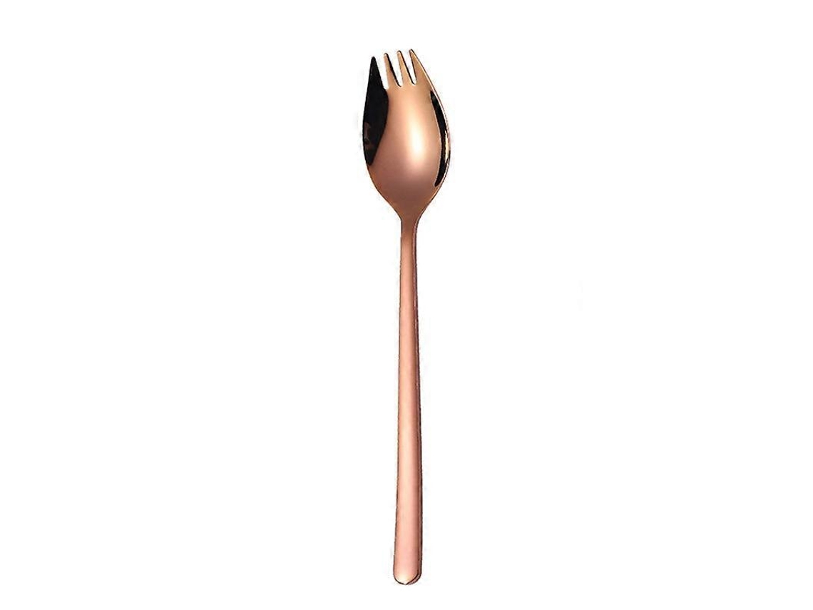 Juego multifuncional 2 en 1 Kaesi de cuchara-tenedor, tenedor, utensilios para pasta, ensalada de frutas y utensilios de cocina para restaurantes