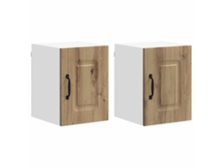 Juego de gabinetes de cocina Kalmar de 2 piezas, roble artesanal, EXCLUSIVO DE LA CASA