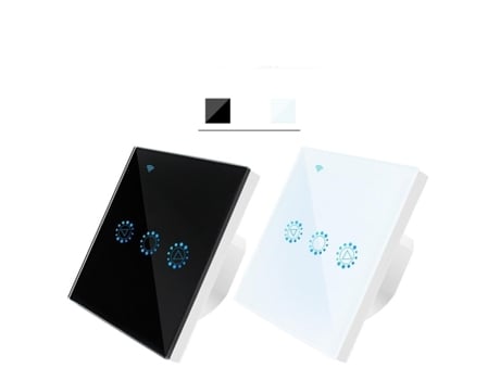 Interruptor Táctil Inteligente Regulador de Luz con Alexa Google Home SLOWMOOSE (Blanco En Estándar)