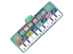 (100 X 36 Cm) Alfombra De Piano Musical Multifuncional Para Niños, Teclado De Piano De Suelo Para Niños Pequeños Con Midi
