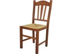 Cadeira T M C S Silvana (Castanho Noz Claro - 94x44x50 cm - Madeira)