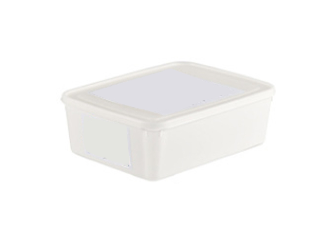 Caja De Almacenamiento Sellada Para Refrigerador De 4,5 L, De Pe Pp, Organizador Para Leche Materna, Verduras, Carne Y Frutas.