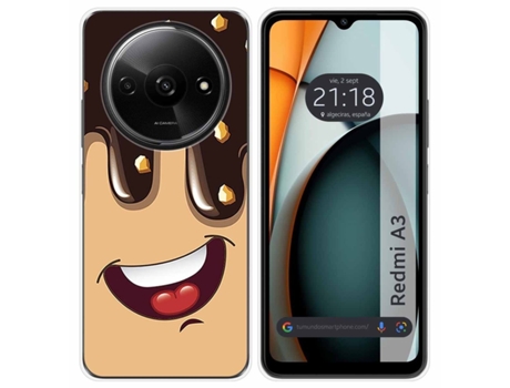 Funda para Xiaomi Redmi A3 TUMUNDOSMARTPHONE Silicona Multicolor
