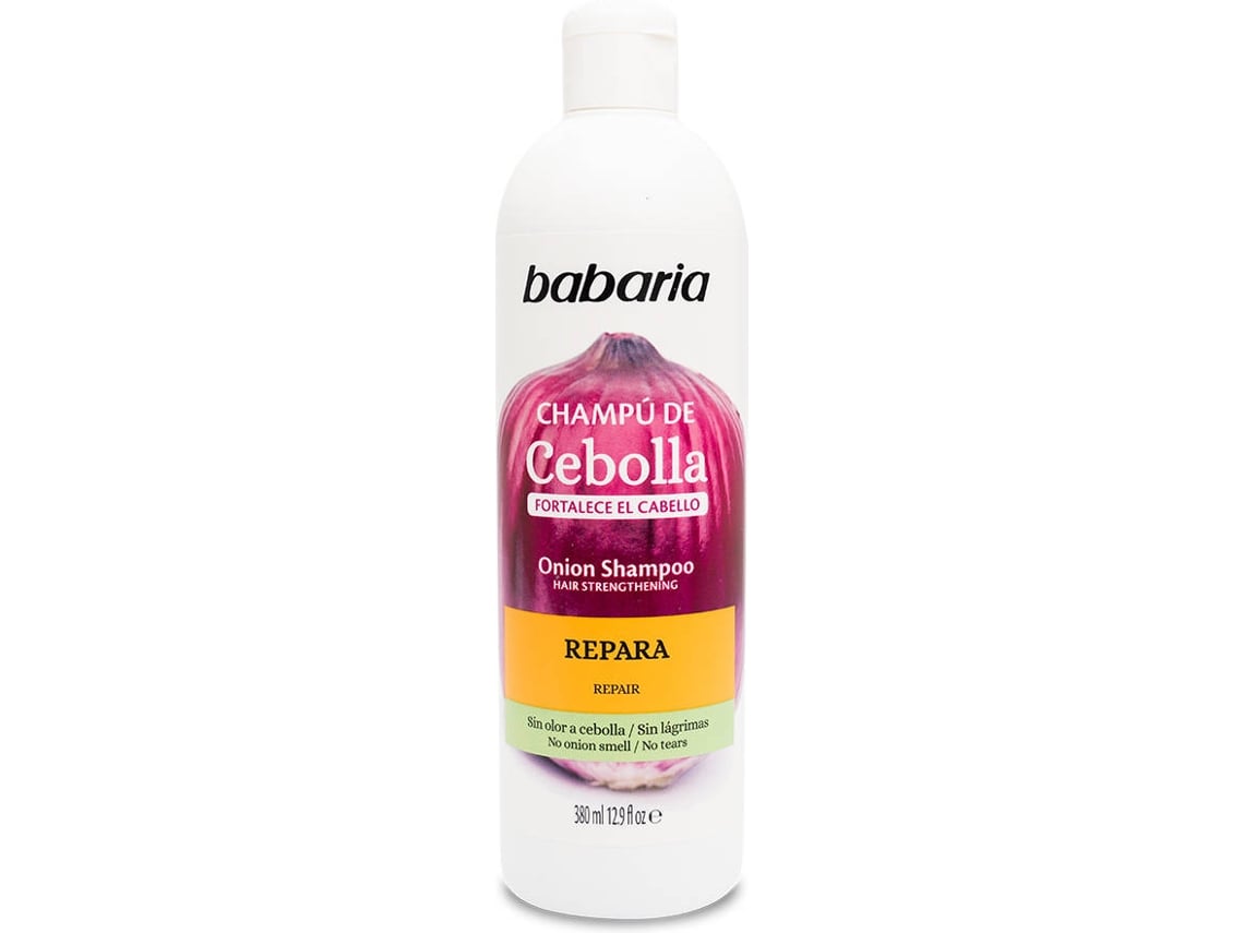 Champú BABARIA Cebolla Repair (380 ml)  