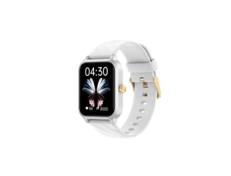 Reloj inteligente Chronus Lw82Pro para hombres y mujeres Realizar/recibir llamadas con monitorización del ritmo cardíaco del sueño y Spo2 Blanco AU...