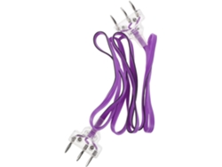 Cable De Cercado Con Revestimiento Transparente De 3 Puntas, Alambre Conductor Flexible Compatible Con Sistemas Estándar.