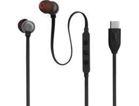 AURICULAR COM FIO JBL T310C BLK PRETO