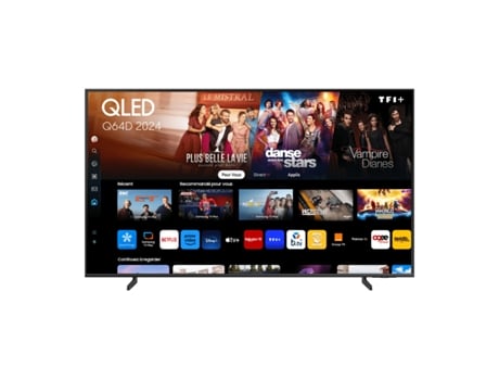Smart TV SAMSUNG TQ65Q64DAUXXC (Negro - Gris - E - 65" - 4K Ultra HD)