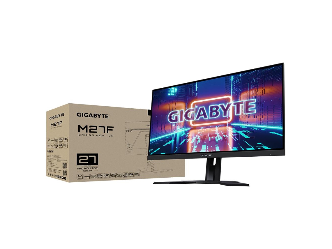 Monitor Gaming GIGABYTE M27F-EK (27'' - 1 ms - 144Hz) | Worten.es
