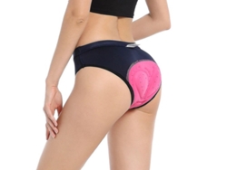 Braguitas De Ciclismo Acolchadas, Transpirables, De Secado Rápido, Con Almohadilla De Silicona Y Cintura Elástica Para Hombres Y Mujeres, Ideales Para Ciclismo De Montaña Y Deportes Al Aire Libre.