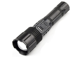 Linterna compacta mini para emergencias al aire libre, impermeable, para acampar, LED negro superbrillante Yunzii