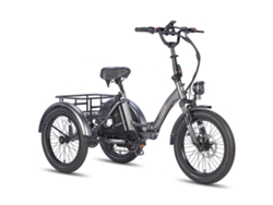 Triciclo Eléctrico Plegable De Carga Fafrees F20 Mate Con Batería De 48 V Y 20 Ah.