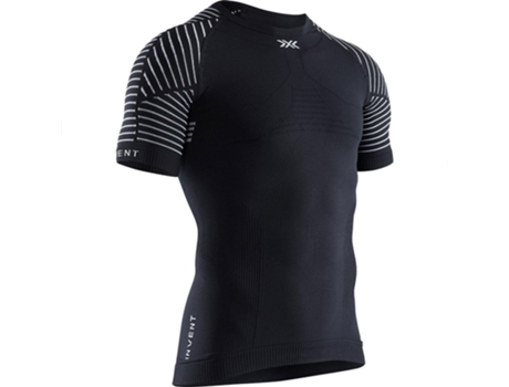 Camiseta de Hombre para Running X-BIONIC Invent Cuello Redondo Negro (S)