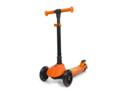 Patinete Para Niños Con Luz L5 - Lamborghini - 3 A 6 Años - 3 Ruedas - Naranja