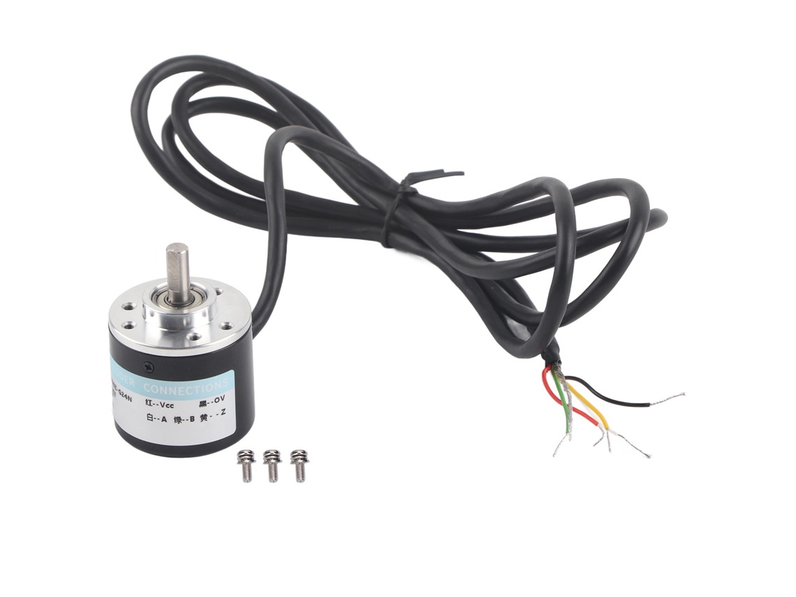 Codificador De Eje Sólido Trifásico Abz 1000b/1024b 30 Khz Dc5-24v Controles De Movimiento