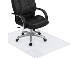 Tapete Protetor Cadeira Escritório Antiderrapante Starms, Pvc Chão, Almofada