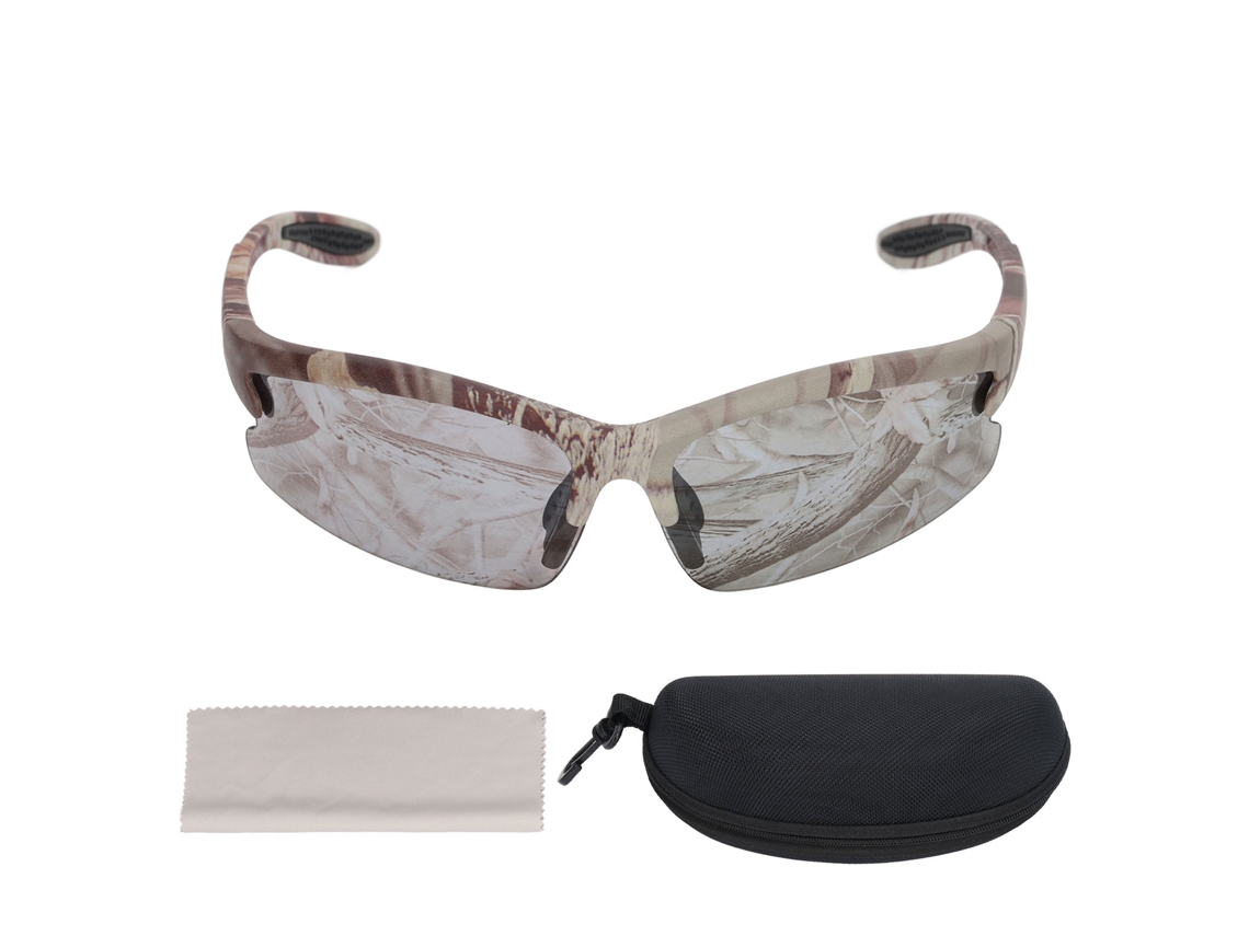 Gafas De Camuflaje Ligeras, Media Montura, Resistentes A Los Impactos, Para Viajes Y Pesca.