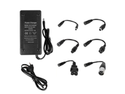 Cargador de 54,6 V y 2 A para patinetes eléctricos (sin marca) para bicicletas y patinetes eléctricos.