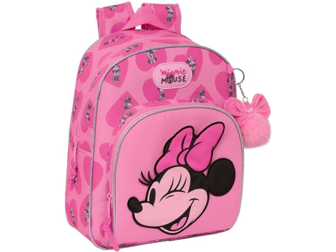 Mochila MINNIE Loving Rosa (28 x 34 x 10 cm)