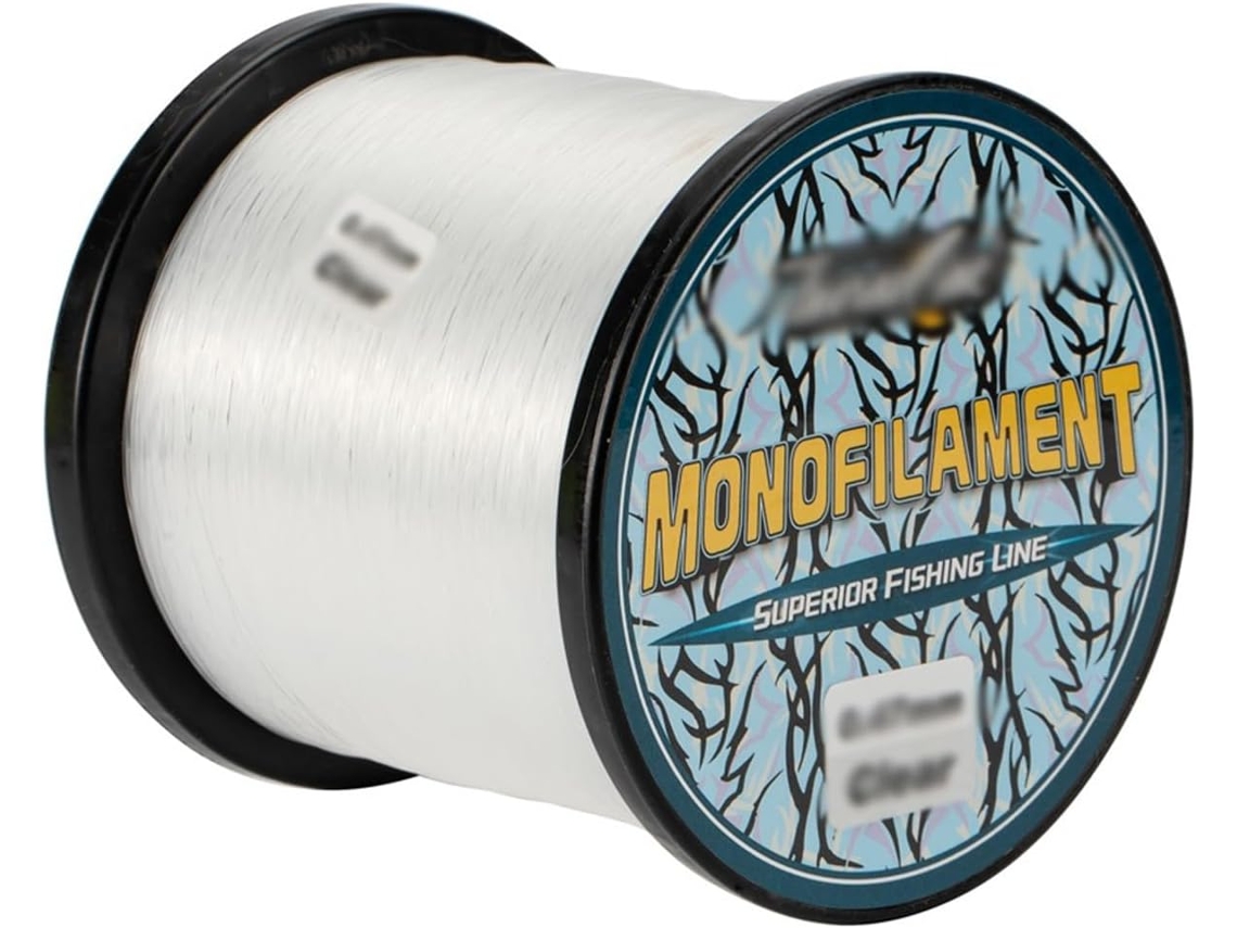 Hilo De Pesca, Pesca Nailon, Fluorocarbono Súper Resistente, Monofilamento Para Carpas, (color: Marrón, Tam...