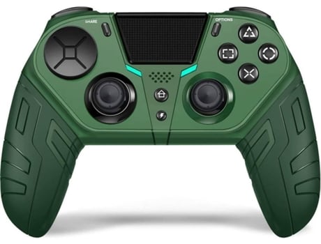 Controlador de juego inalámbrico Bluetooth para Ps4 Dualshock Gamepad controlador rayado para Ps4 controlador de juego con juego de vibración YIZHO...