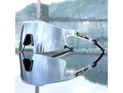 Gafas de ciclismo con lentes de polímero negro y protección UV400, montura TR 90 MDUG (estilo 13)