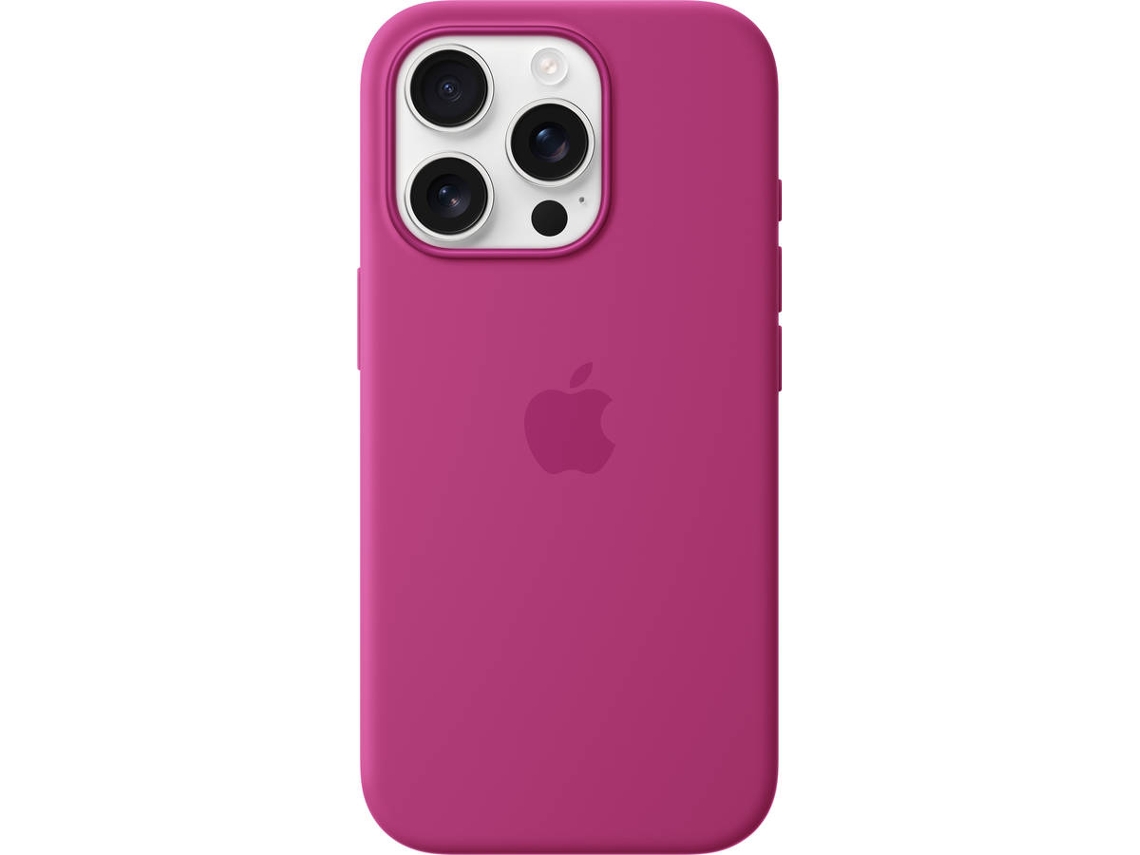 Funda APPLE Silicone Case con MagSafe para iPhone 16 Pro (Fuchsia)