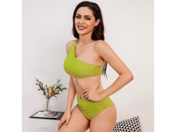 2026-traje De Baño Bikini Mujer Monodelgado De Moda Deportiva Alto Talle Verano 2022