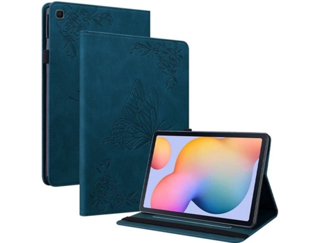 Carcasa Tablet Samsung Galaxy Tab S6 Lite 10.4 2020 SM-P610/P615 HFS-HOUSE Mariposa Azul