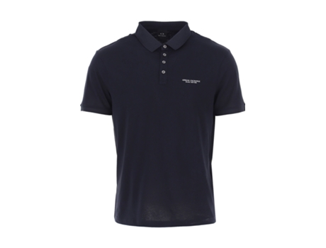 Polo ARMANI EXCHANGE Algodón Hombre (XXL - Azul)