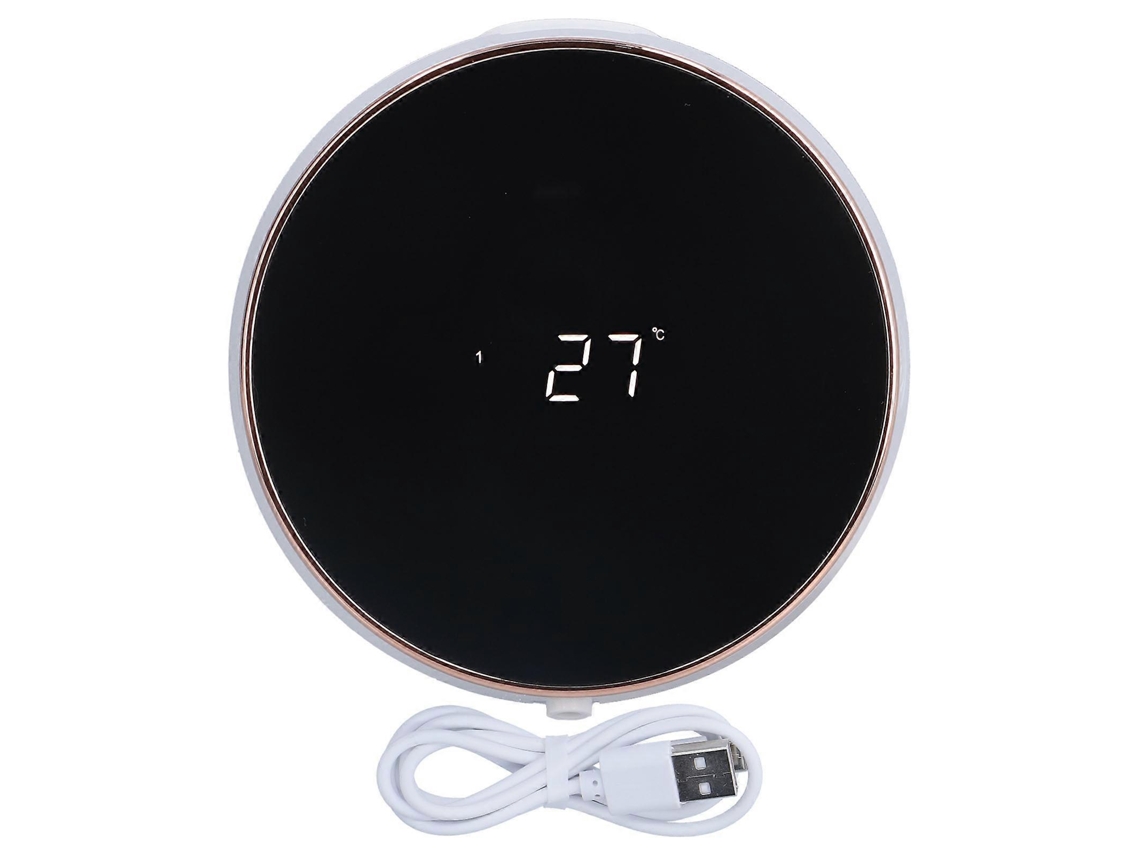 Dispensador automático de jabón espumoso de pared con carga USB para baño, cocina y hotel, 300 ml, Rosewell