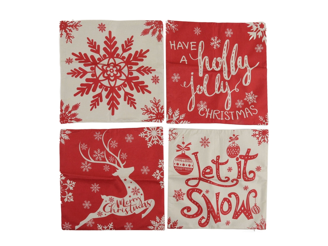 Fundas de cojín navideñas suaves y cómodas