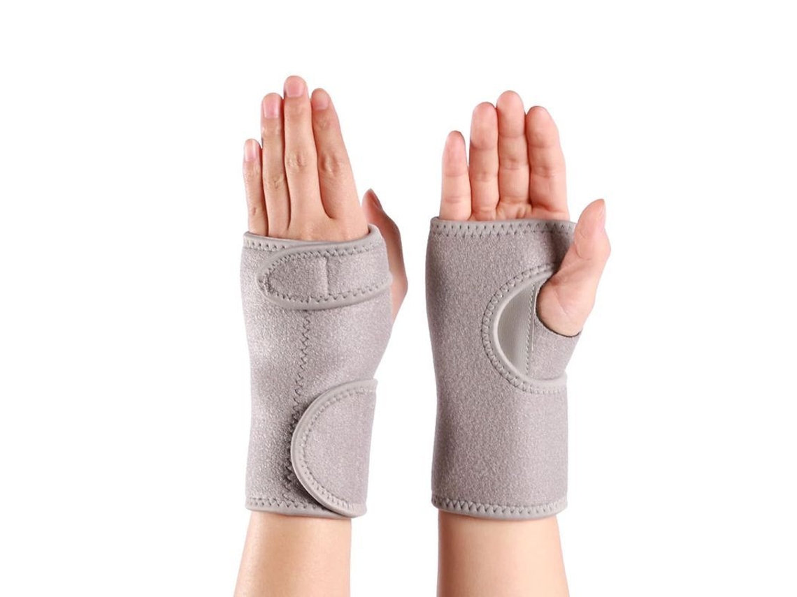 Cinturón De Soporte Para La Muñeca Unisex Con 2 Varillas Metálicas Para El Dolor Articular Y La Tendinitis.