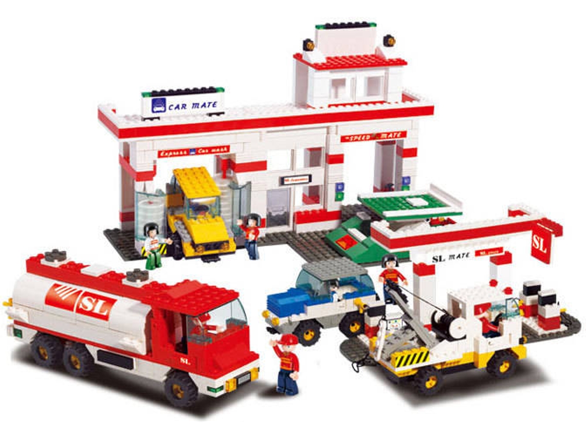 Blocs de Construcción SLUBAN Town Estación Completa (Edad Mínima: 6 Años - 0 Piezas)