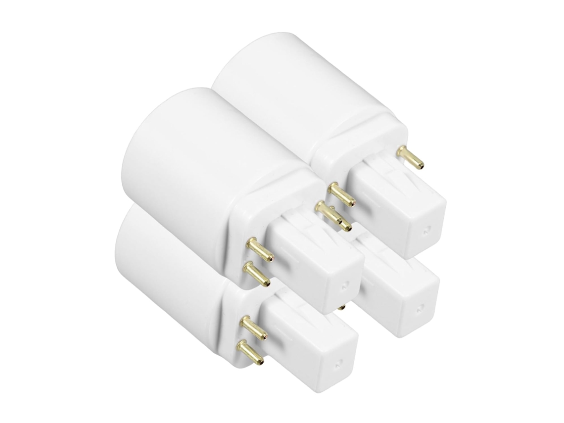 Juego De 4 Bombillas De Plástico G24q E27 Compatibles Con El Hogar, Tiendas, Etc.