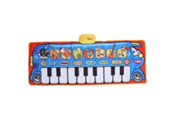 Ats-alfombra Electrónica Musical Para Niños Alfombra Piano Juego Educatsivo Musical Divertido 130x48cm