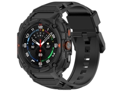 Funda protectora para Samsung Galaxy Watch Ultra: carcasa integrada con TPU y correa de liberación rápida (47 mm).