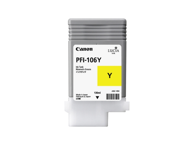 Tinta Original CANON PFI-106 Amarillo