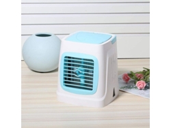 Enfriador De Aire Personal Usb, 3 Velocidades Ajustables, Ventilador, Para El Hogar, La Oficina, El Camping Y La Cocina (azul Cielo)