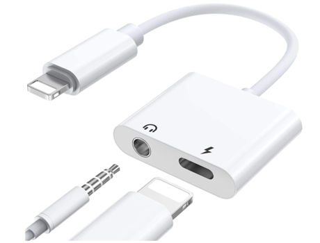 Adaptador de Auricular para iPhone CHRONUS HDMI1212-Y24 Blanco