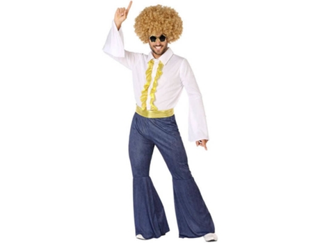 Disfraz de Hombre DISFRAZZES Disco Años 80 (Talla: M-L - 52/54)