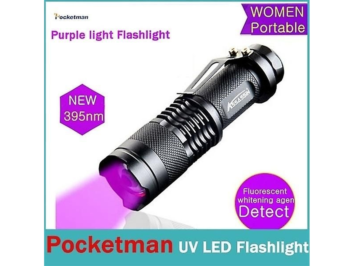 395nm Led Uv Flashlight Torch Light Ultra Violet Light Blacklight Uv Lamp For Marker Checker Detection GOKOCO