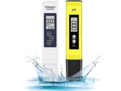 Meter Combo Ph Y Tds Digital, Tester Ph De Alta Precisión 0.05ph Para Agua De Grifo, Acuario Y Jardinería